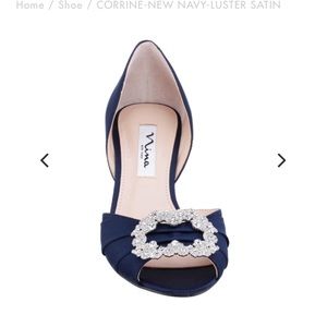 Nina - Corrine - Navy Blue Heels - 8.5